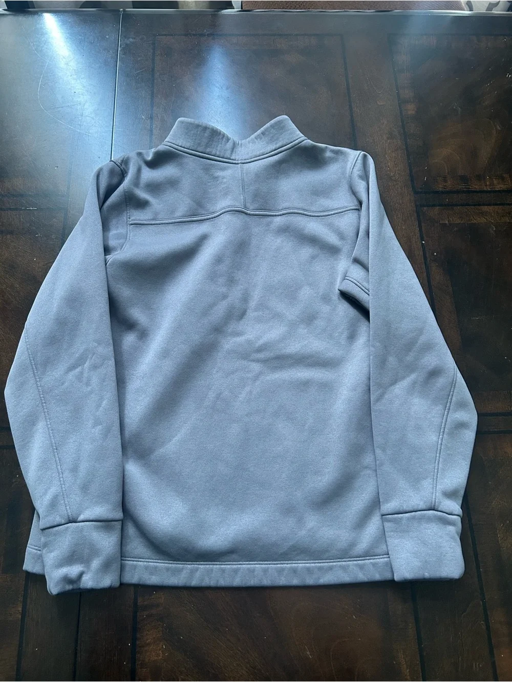 Nike Light Gray Quarter-Zip Pullover